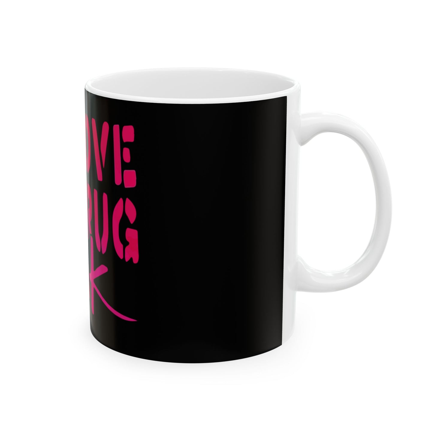 Love & Energy Ceramic Mug, (11oz, 15oz) - snazzymerch