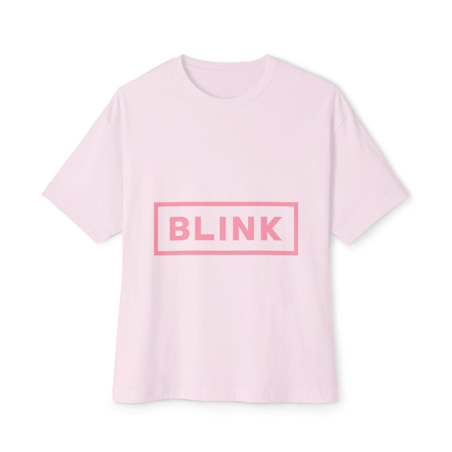 Minimal BLINK Logo – Oversized Boxy Tee Printify