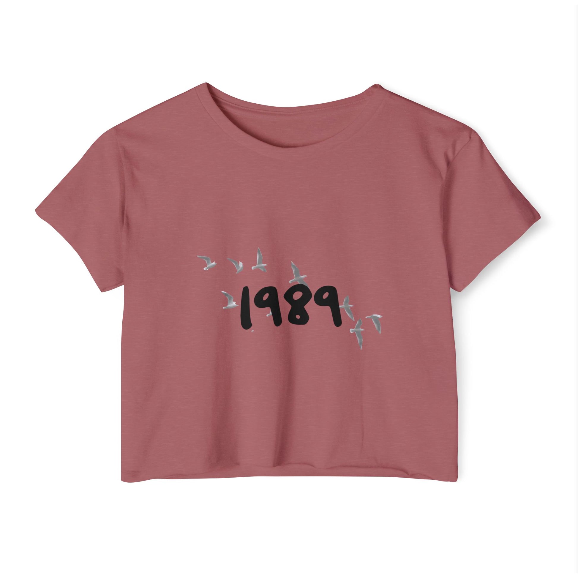 Wings of '89 Women's Festival Crop Top - snazzymerch
