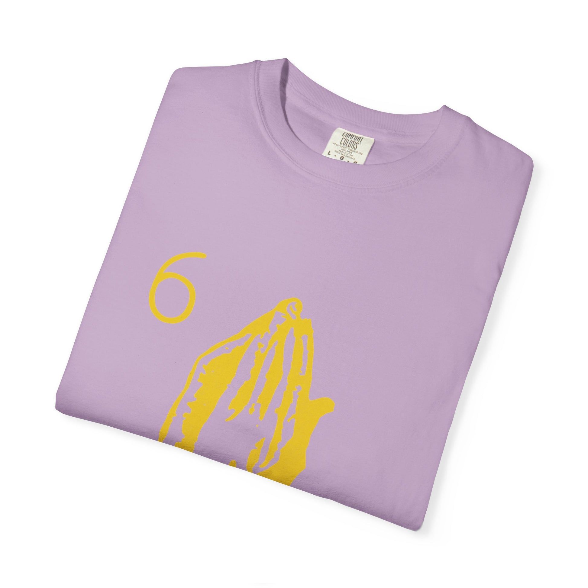 6 God Prayer Hands Dyed Tshirt Printify