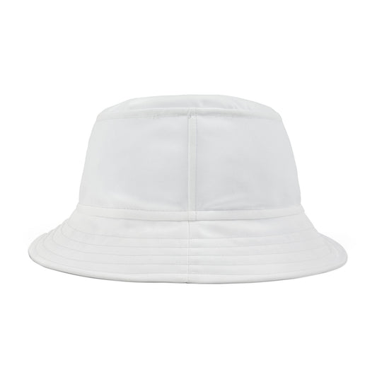 Yellow Barbed Wire Disc Bucket Hat Printify