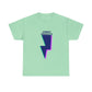 Layered Bolt Vibe Unisex Heavy cotton tee Printify