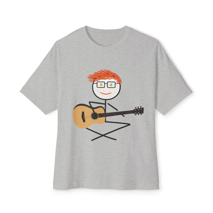 Ed Sheeran Guitar Boxy Tee | Oversized Fit