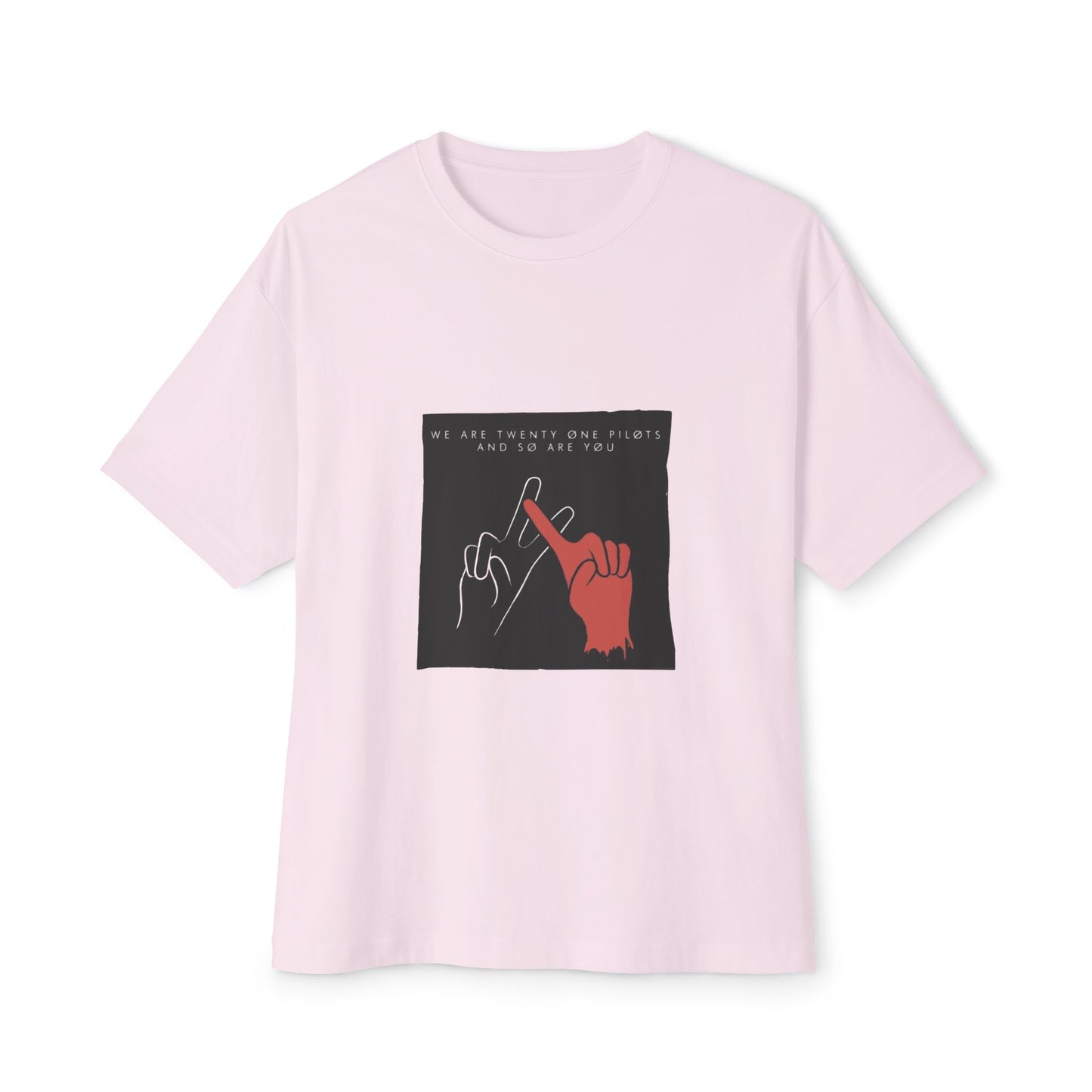 Unity Signal Unisex Oversized Boxy Tee - snazzymerch