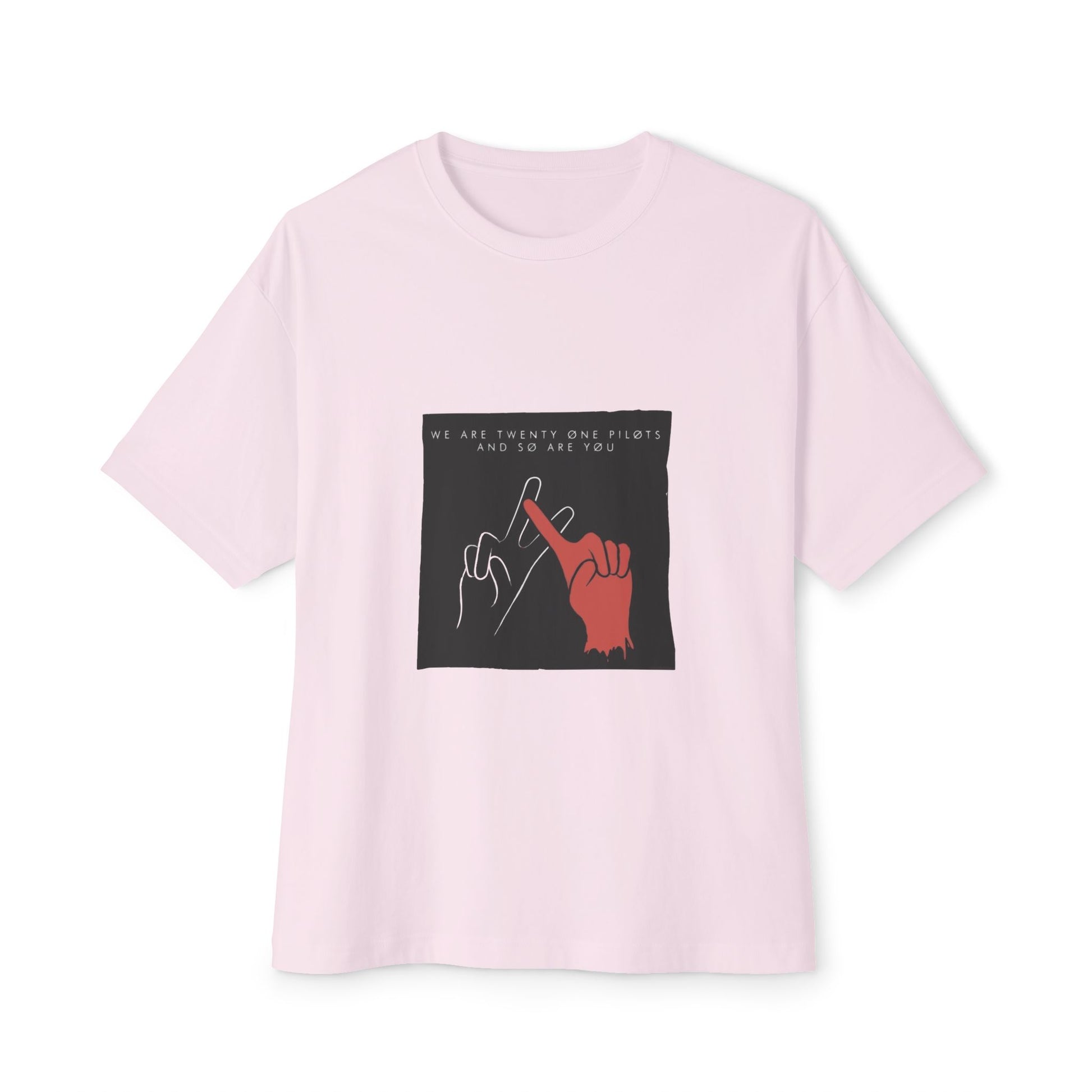 Unity Signal Unisex Oversized Boxy Tee - snazzymerch