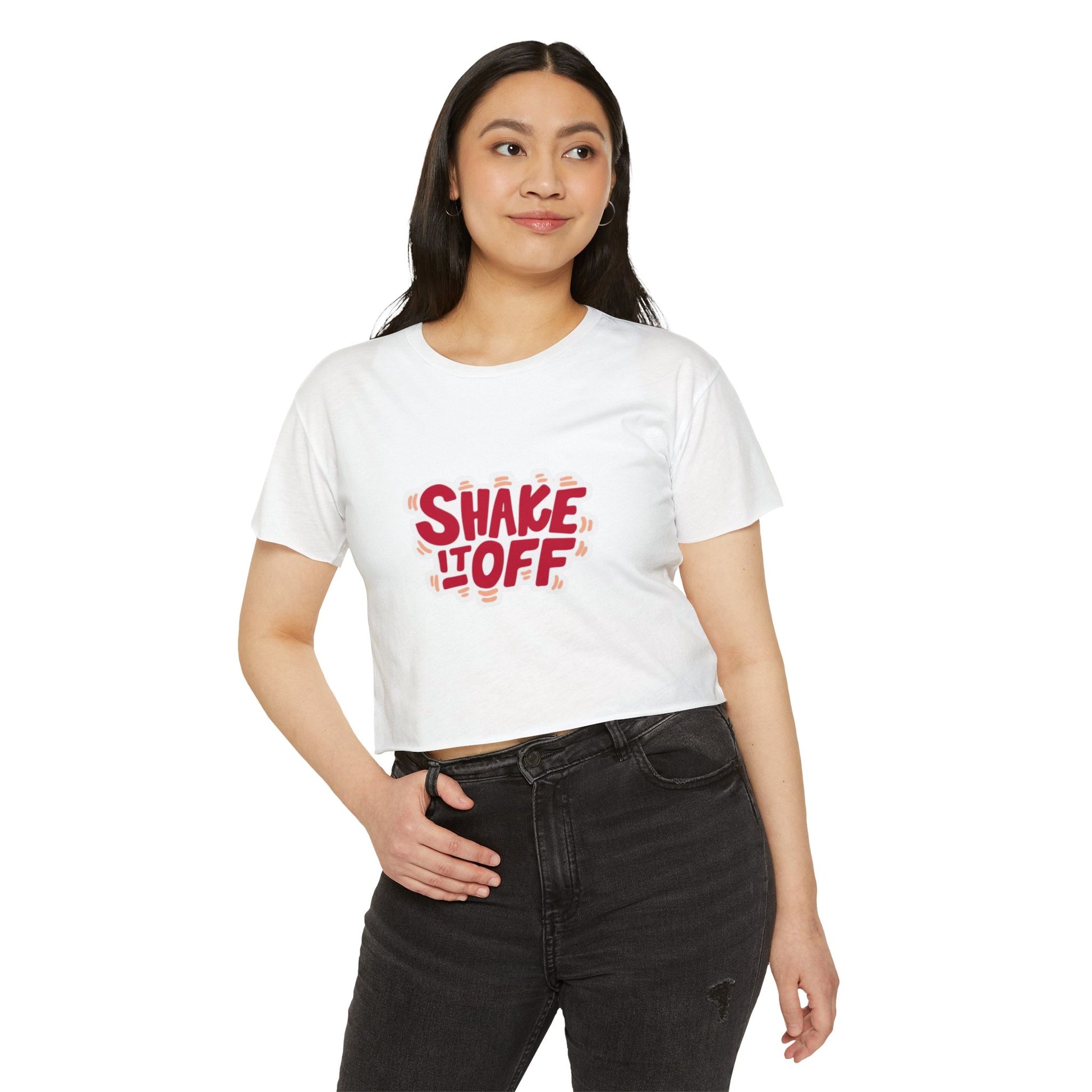 Swift Era Vibes Women's Festival Crop Top - snazzymerch