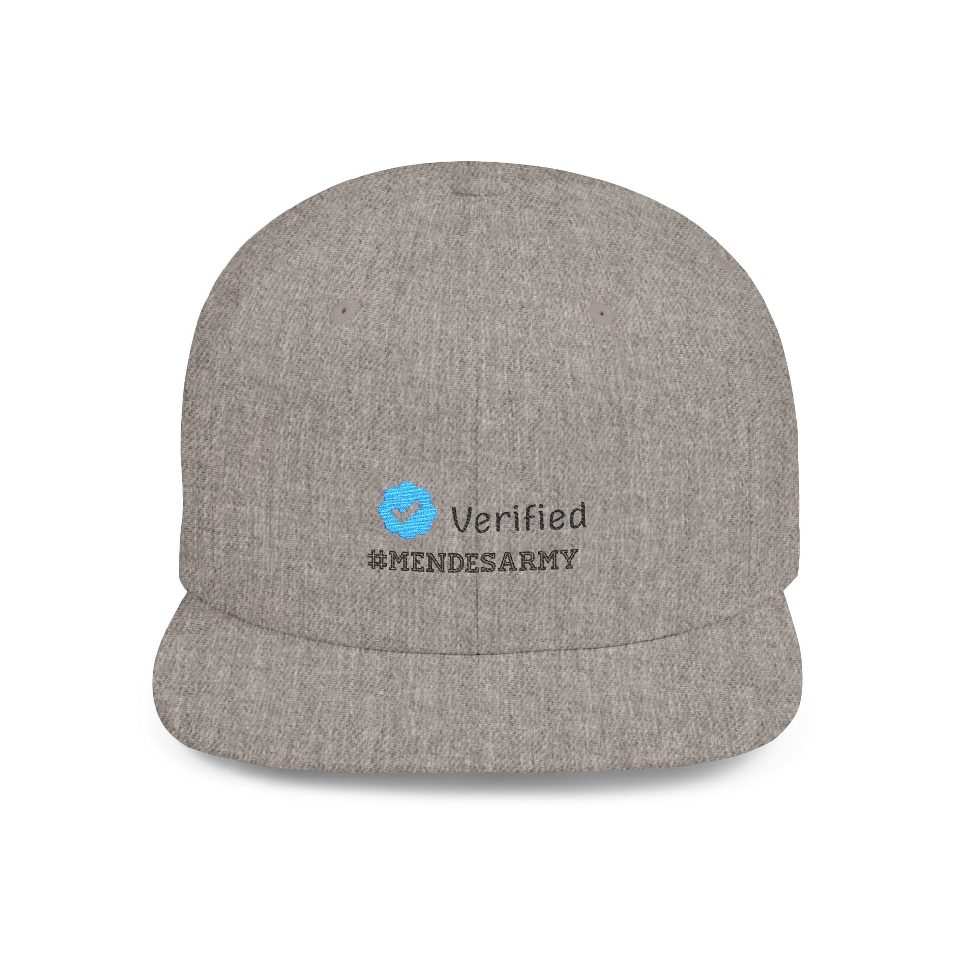 Verified Soul Flat Bill Snapback Cap Printify
