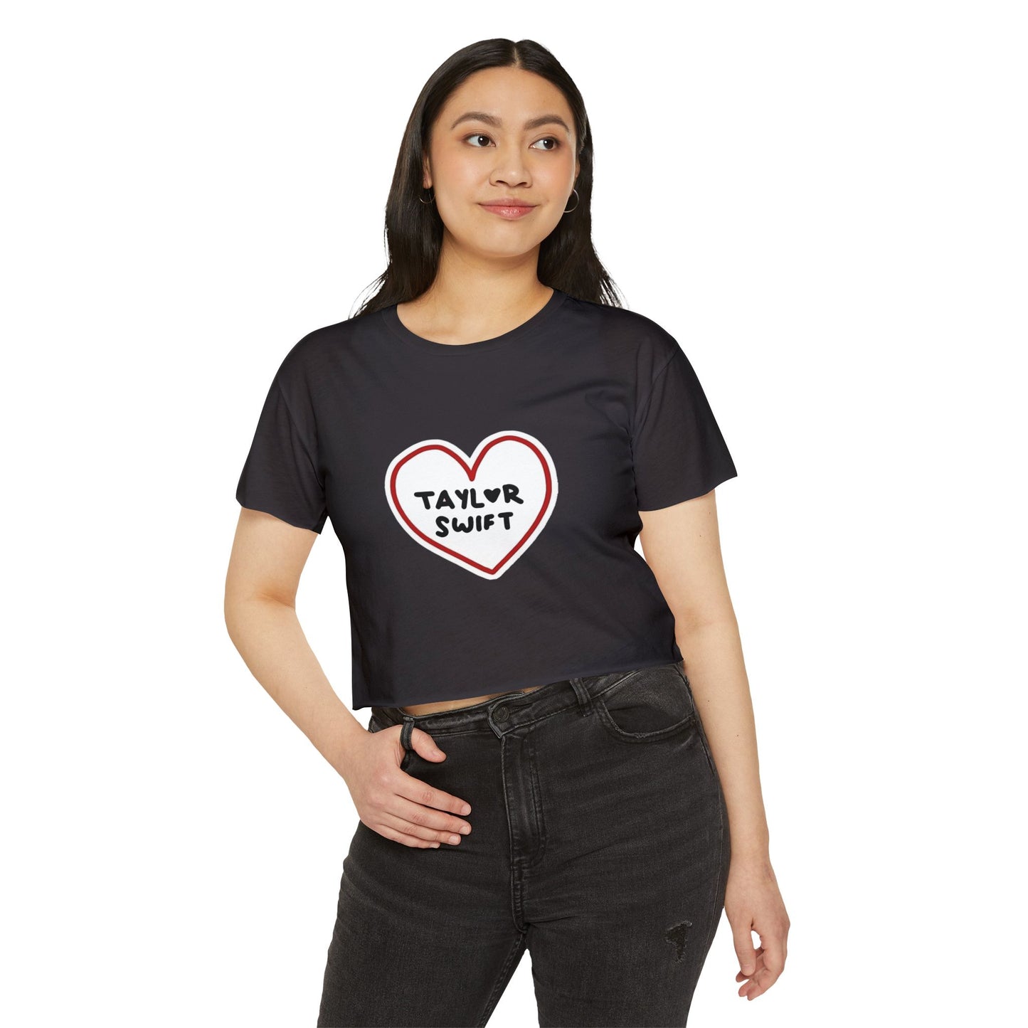 Heartbeats & Midnights Women's Festival Crop Top - snazzymerch