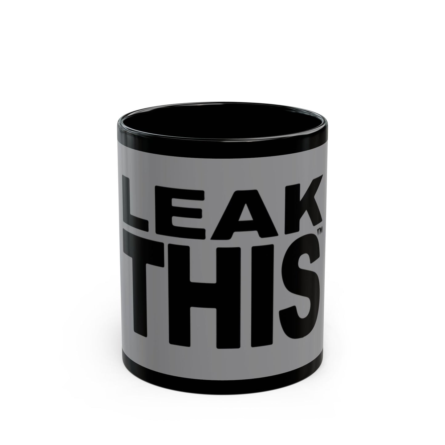 Bold Lettering Black Mug (11oz, 15oz) - snazzymerch