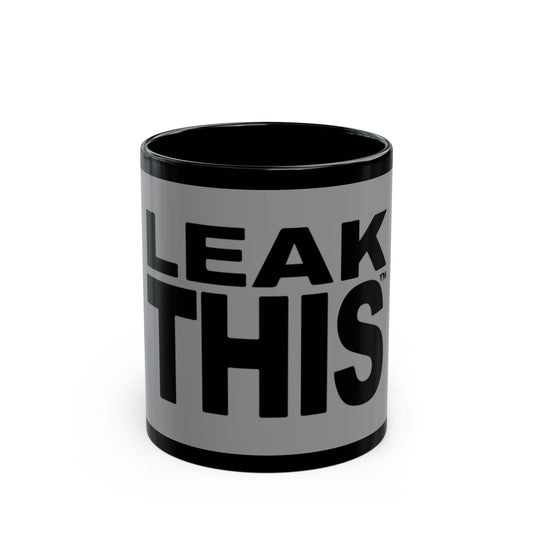 Bold Lettering Black Mug (11oz, 15oz) - snazzymerch