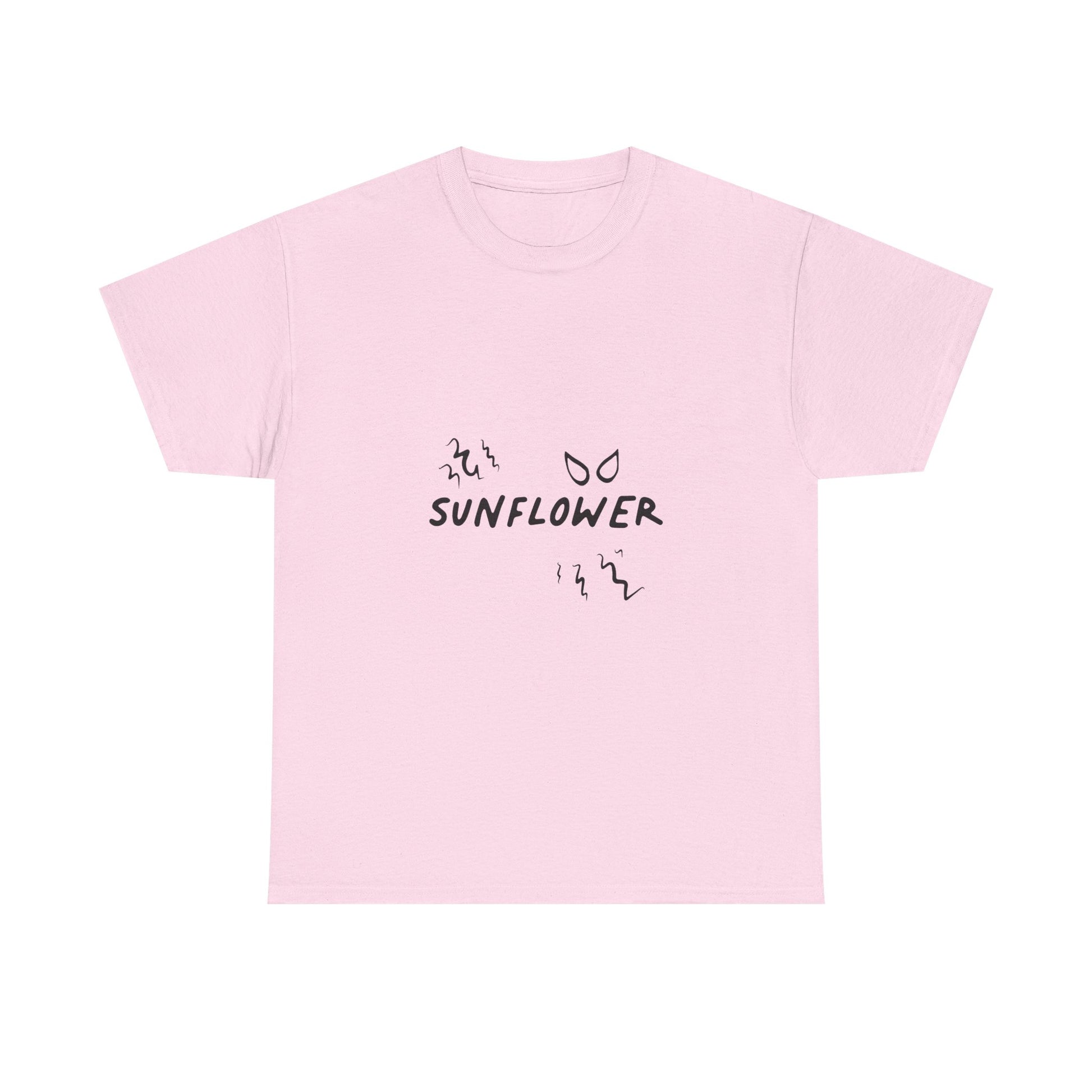 Yellow Barbed Wire Disc Unisex Heavy cotton Tee Printify