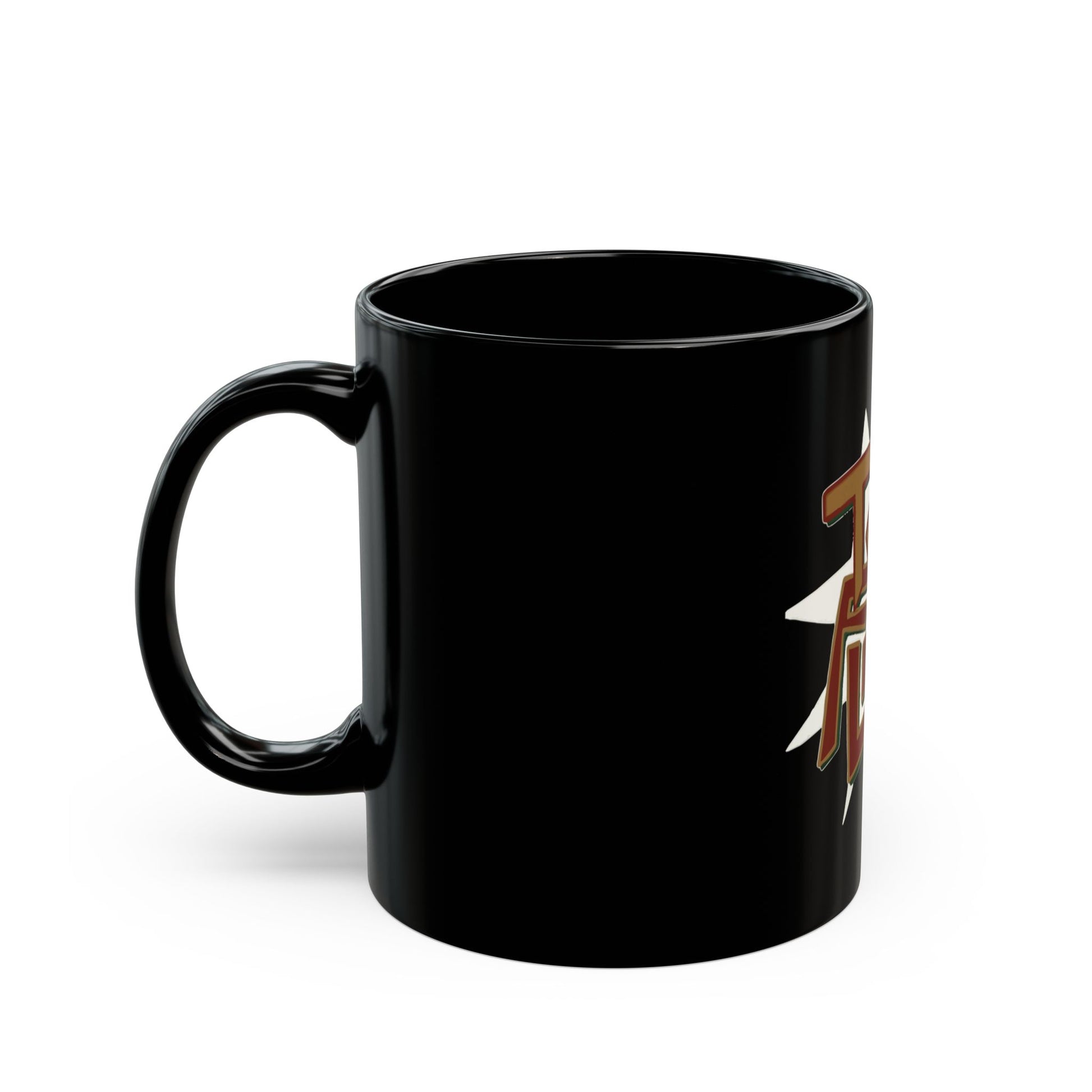 Geometric Lettering Black Mug (11oz, 15oz) - snazzymerch