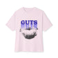 Guts Drip Effect Halftone-Oversized Tee Printify