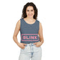Minimal BLINK Logo – Dyed Tank Top Printify