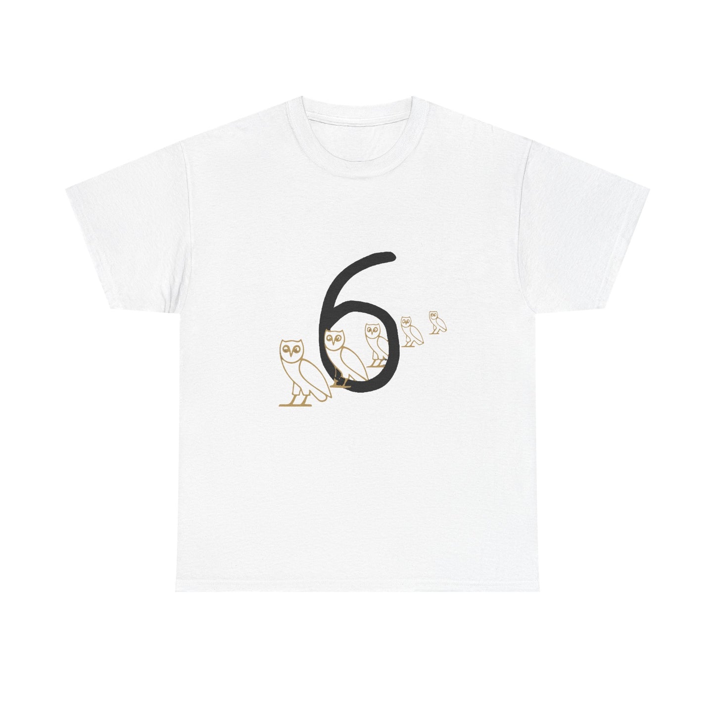 OVO Owl Evolution Heavy Cotton Tee Printify