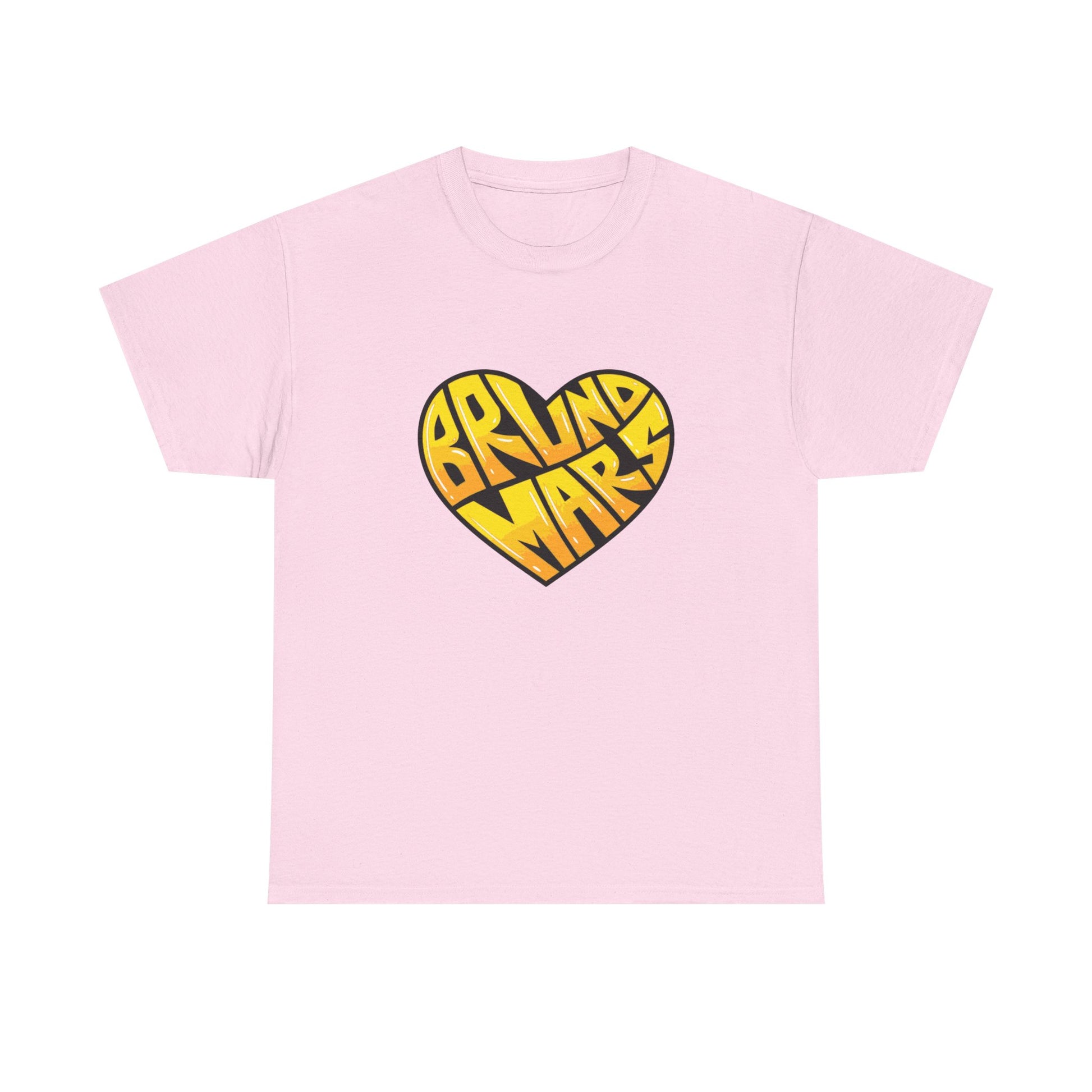 Loud Love Retro Heart Unisex Heavy cotton Tee Printify