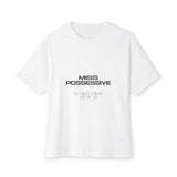 Groovy Name Unisex Oversized Boxy Tee - snazzymerch