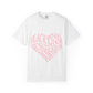 Born Pink Heart Typography – Dyed T-shirt Printify