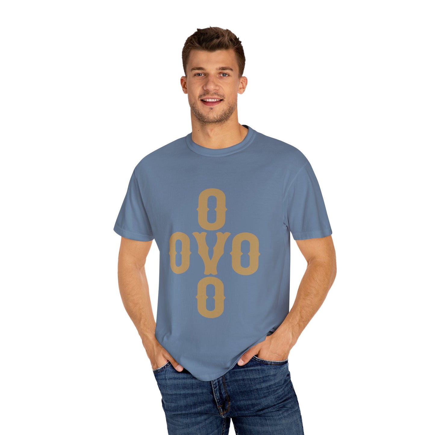 OVO Monogram Stack Dyed Tshirt Printify