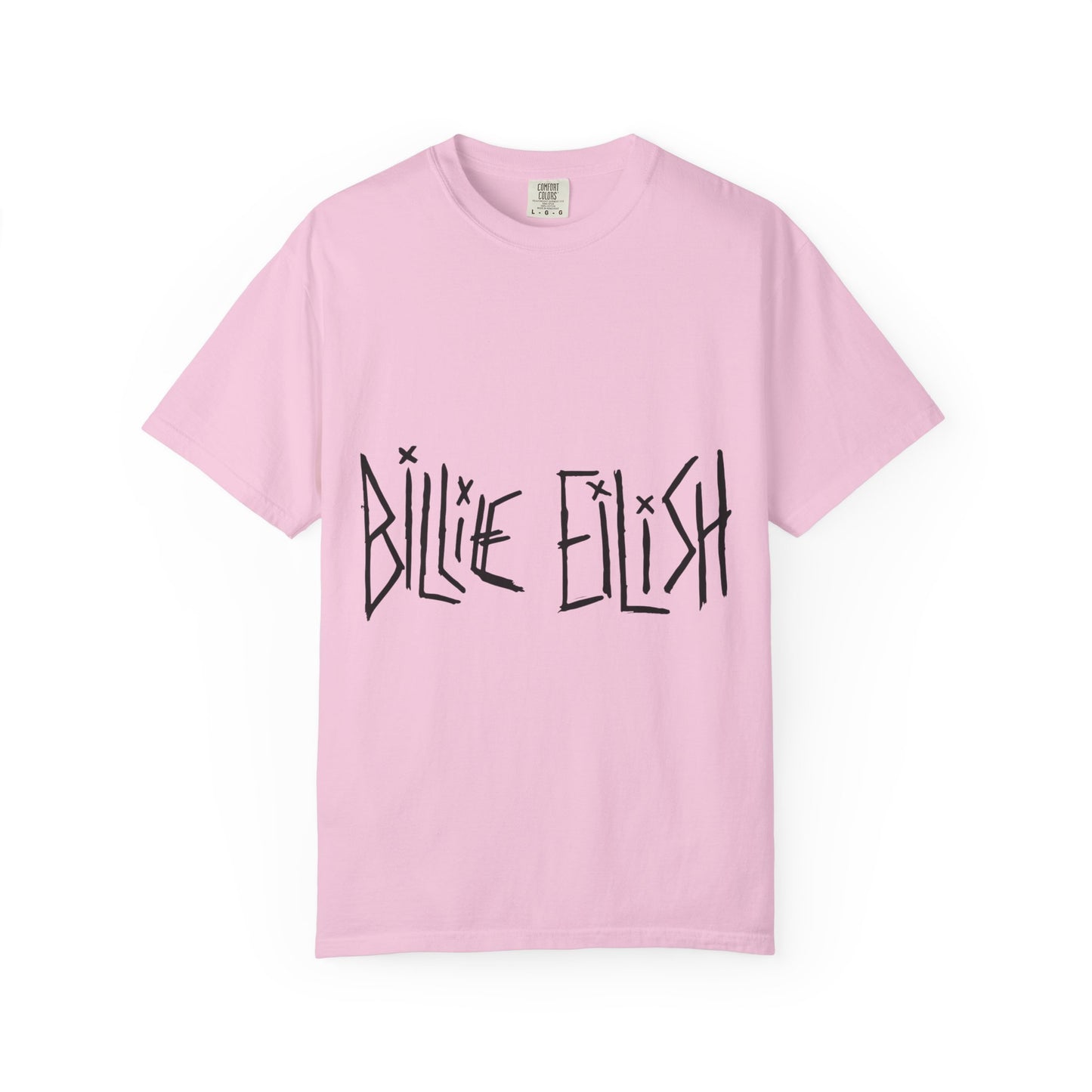 Billie Eilish Inspired Dyed T-shirt – Twisted Ink Font Edition Printify