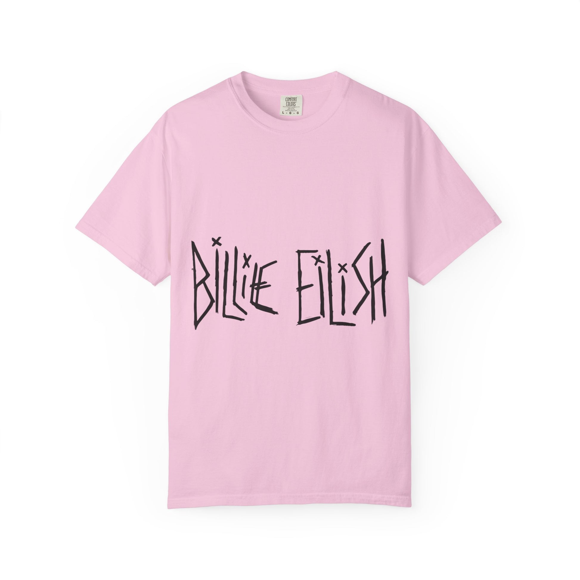 Billie Eilish Inspired Dyed T-shirt – Twisted Ink Font Edition Printify