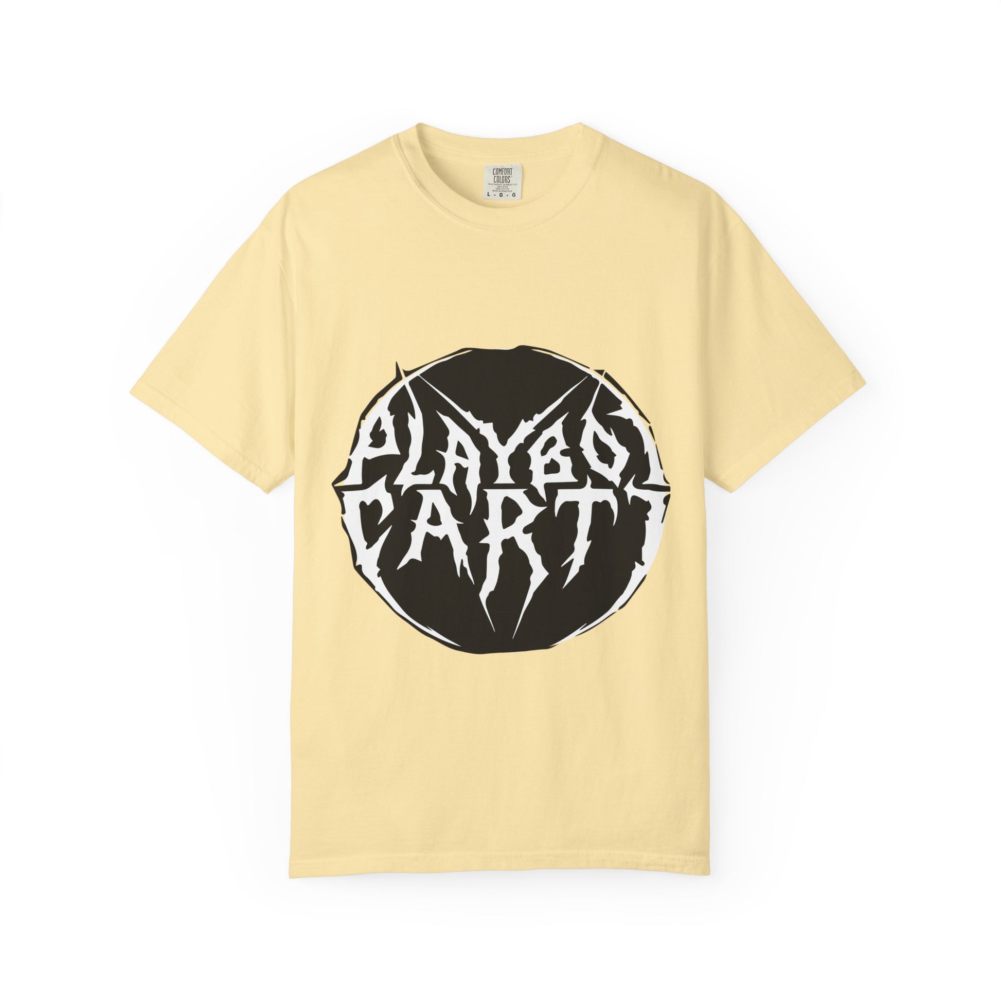 Gothic Circle White Logo - snazzymerch