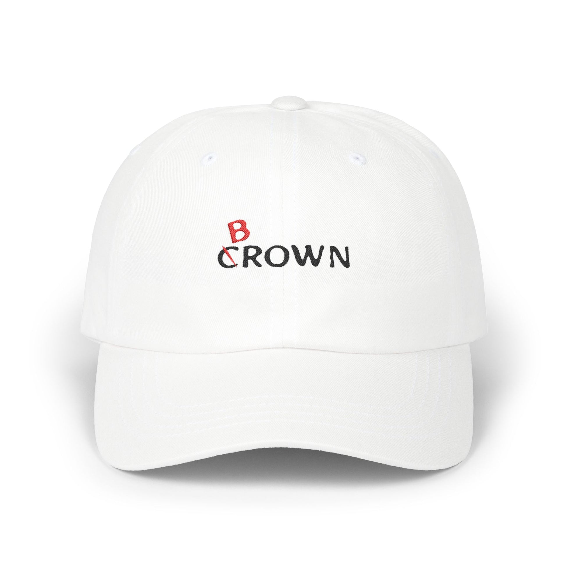 Abstract Red Flag Typography Classic Dad Cap - snazzymerch