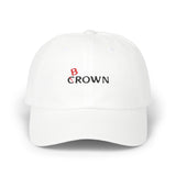 Abstract Red Flag Typography Classic Dad Cap - snazzymerch