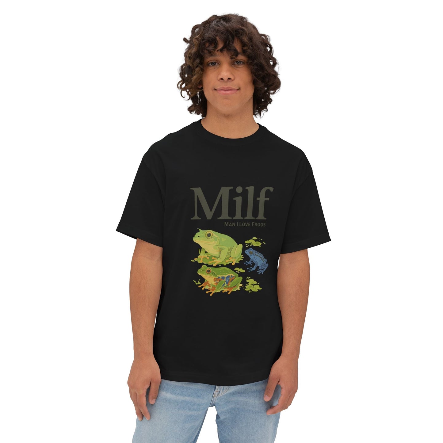 Unisex Oversized Tee – Snazzy Funny Milf Edition Printify
