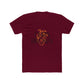 Vintage Anatomical Heart Line Unisex Cotton Tee - snazzymerch