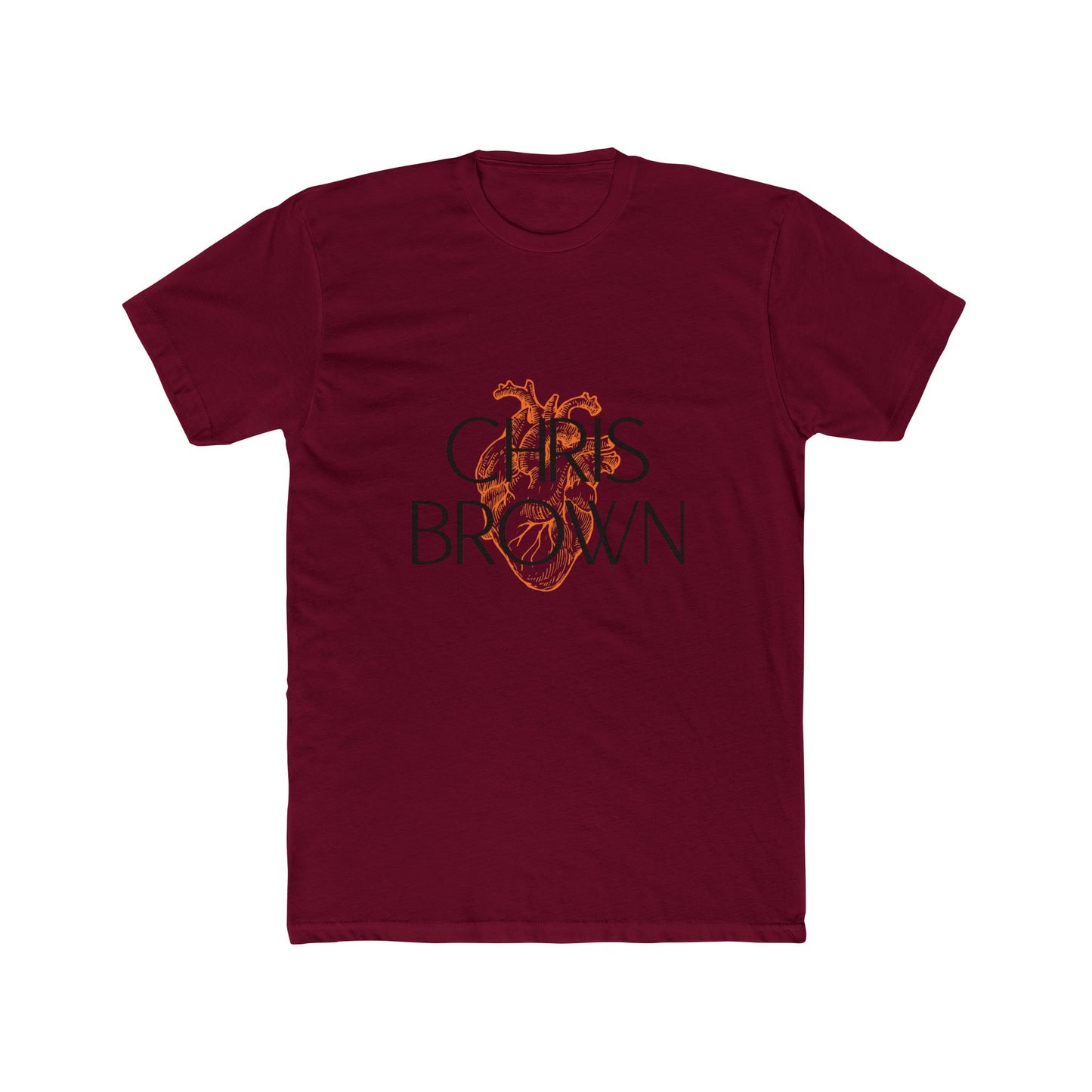 Vintage Anatomical Heart Line Unisex Cotton Tee - snazzymerch