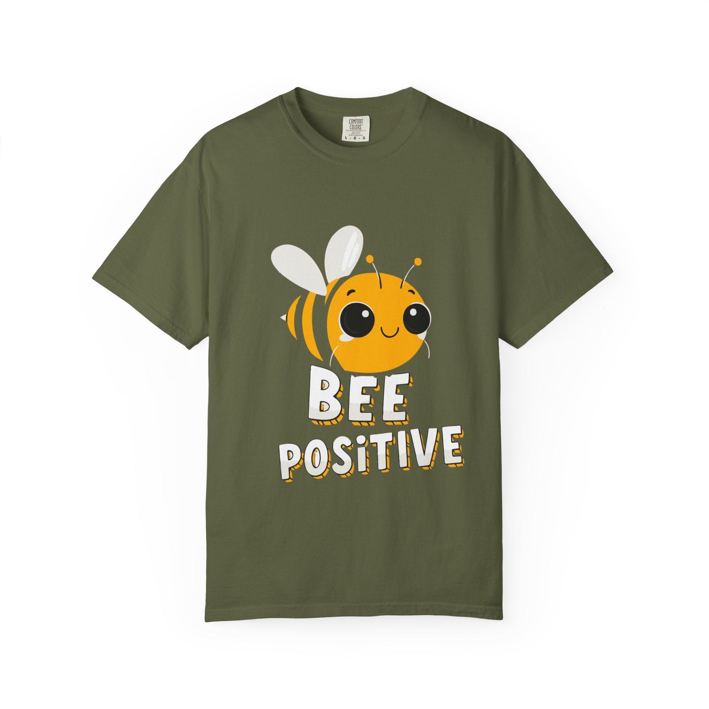 Dyed T-shirt – Snazzy Bee positive Edition Printify