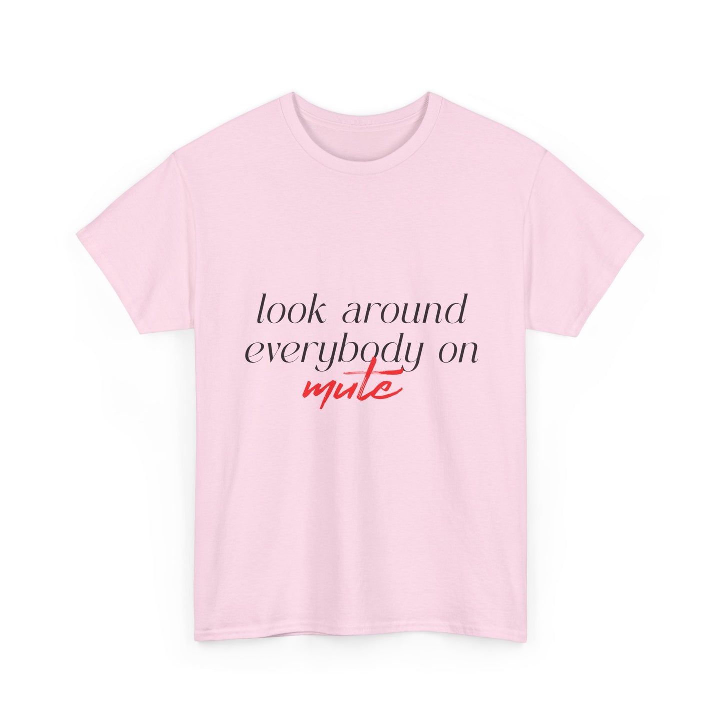 Muted World Unisex Heavy Cotton Tee - snazzymerch