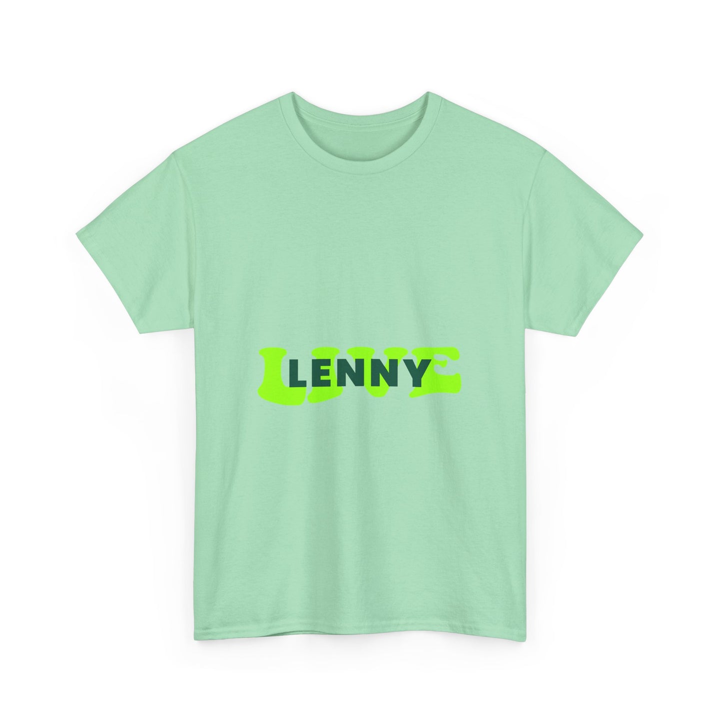 Live Lenny Pop Unisex Heavy cotton tee Printify