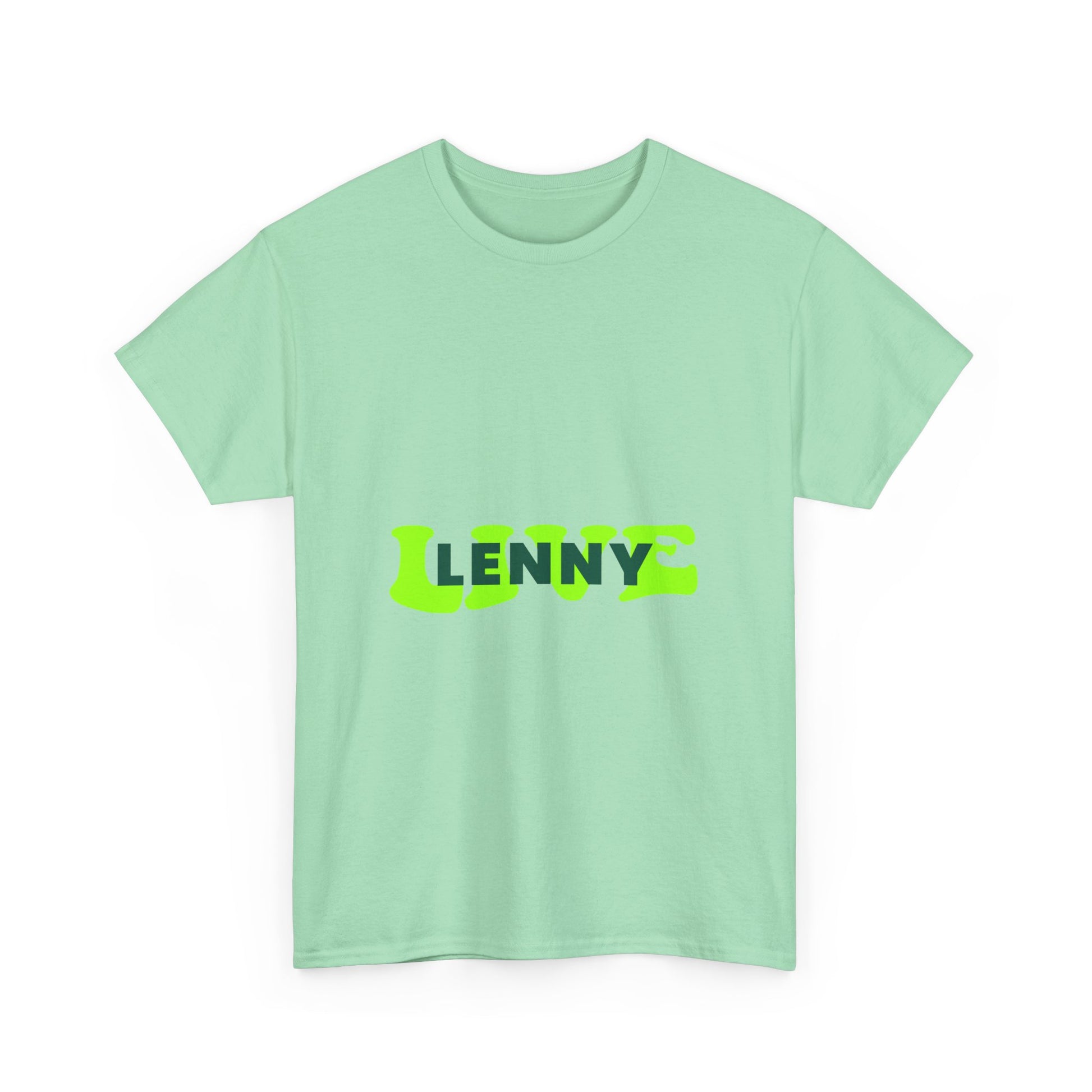 Live Lenny Pop Unisex Heavy cotton tee Printify