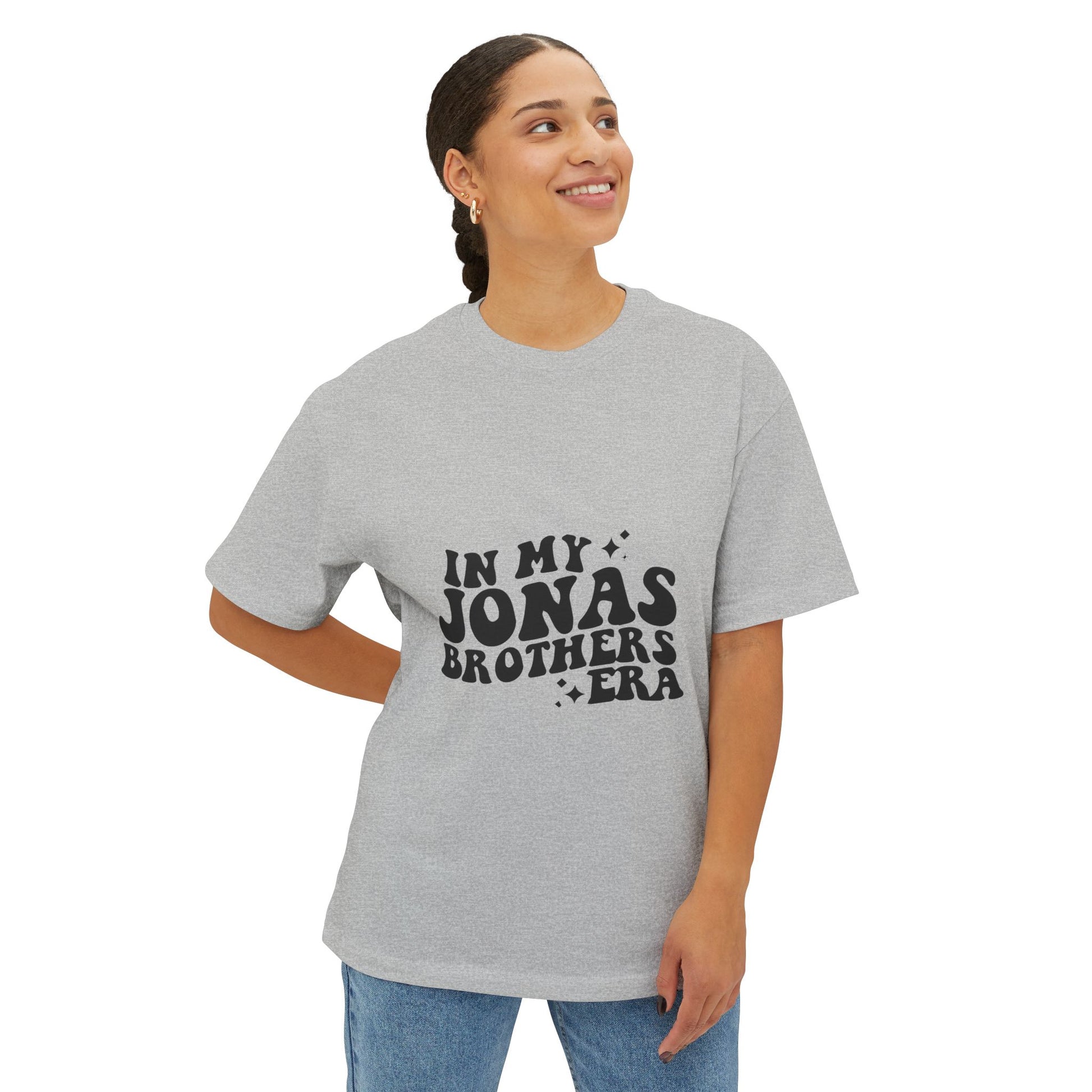 Color Dot Retro Unisex Oversized Boxy Tee - snazzymerch