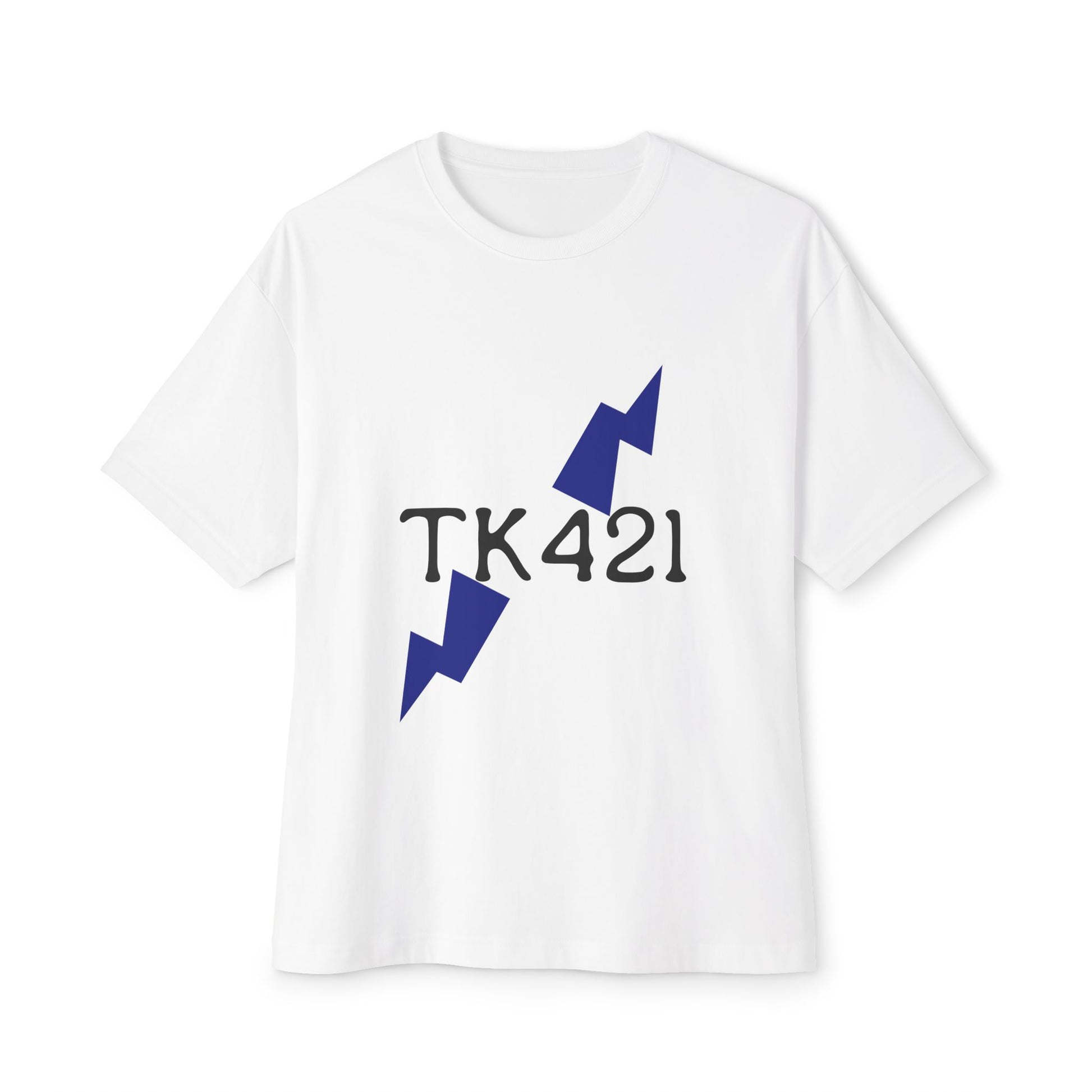 Bolt Duality Unisex Oversized Boxy tee Printify