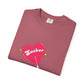 Pink Heart Lollipop Unisex Garment-Dyed T-shirt - snazzymerch