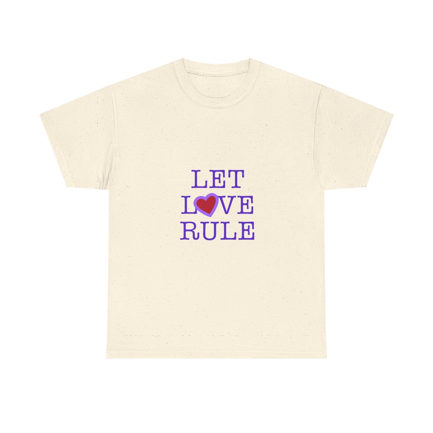 Let Love Rule (Remix) Unisex Heavy cotton tee Printify