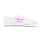 California Script – Unisex Low Top Sneakers Printify