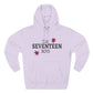 Starburst Seventeen Three-Panel Fleece Hoodie - snazzymerch