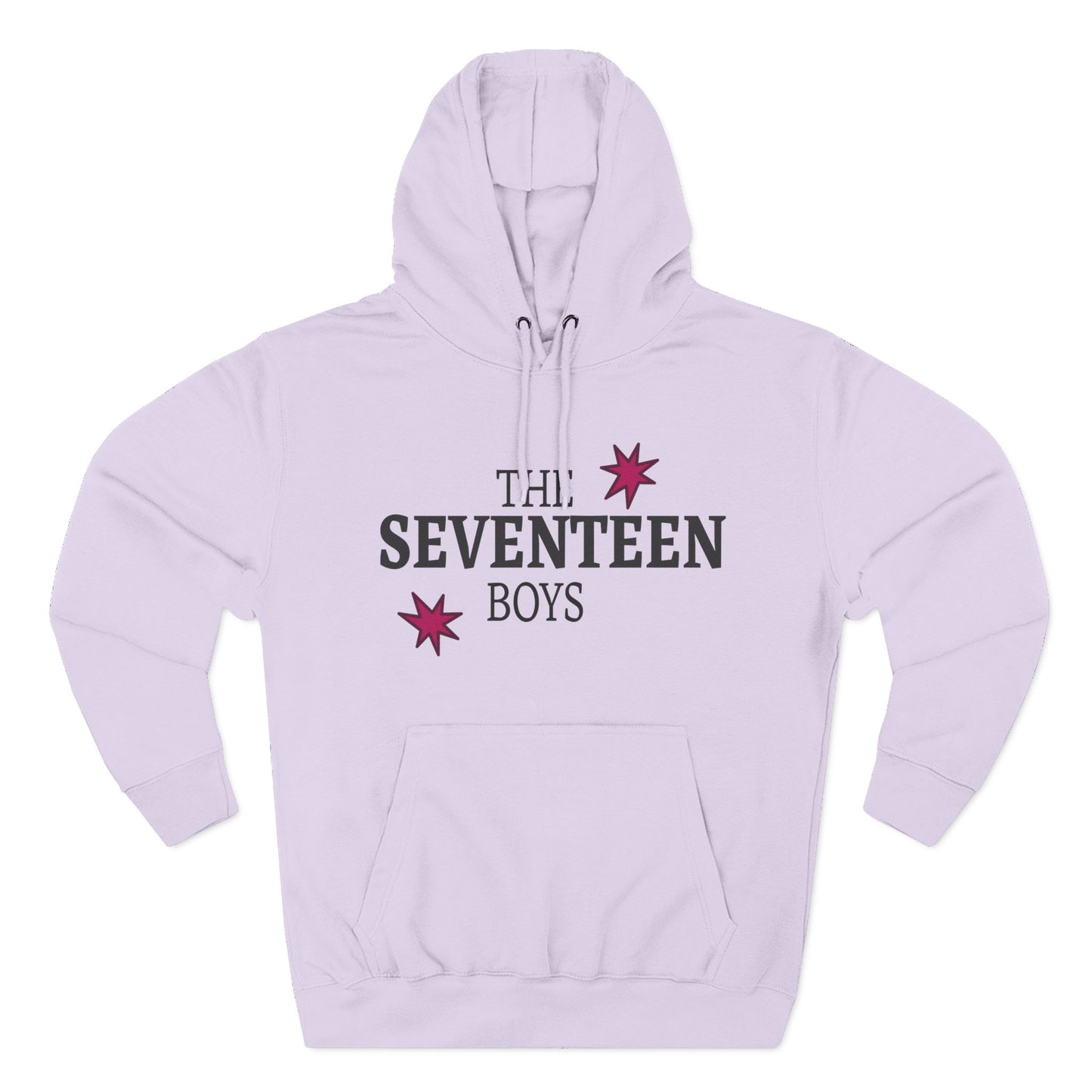 Starburst Seventeen Three-Panel Fleece Hoodie - snazzymerch