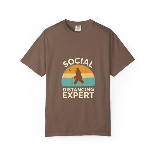 Dyed T-shirt – Snazzy Social Distance Edition Printify
