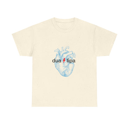 Electro Heart Illustration Unisex Heavy Cotton Tee - snazzymerch