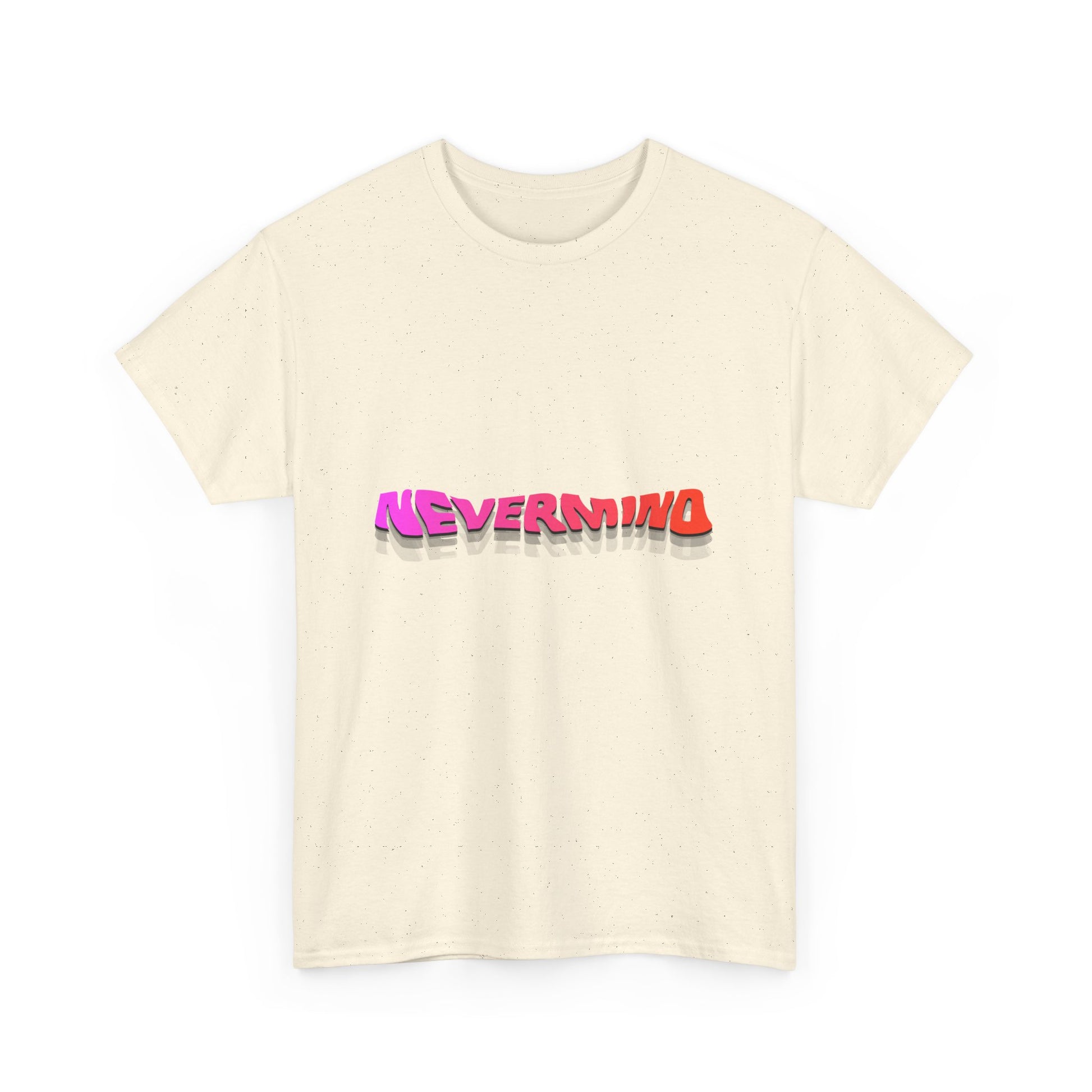 Wavy Groovy Typography Unisex Heavy Cotton Tee - snazzymerch