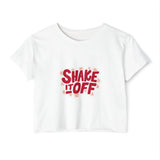 Swift Era Vibes Women's Festival Crop Top - snazzymerch