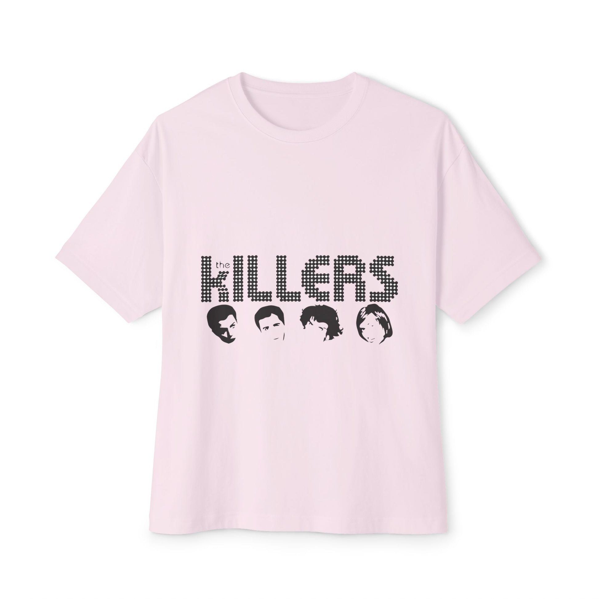 Diamond Dot Retro Unisex Oversized Boxy Tee - snazzymerch