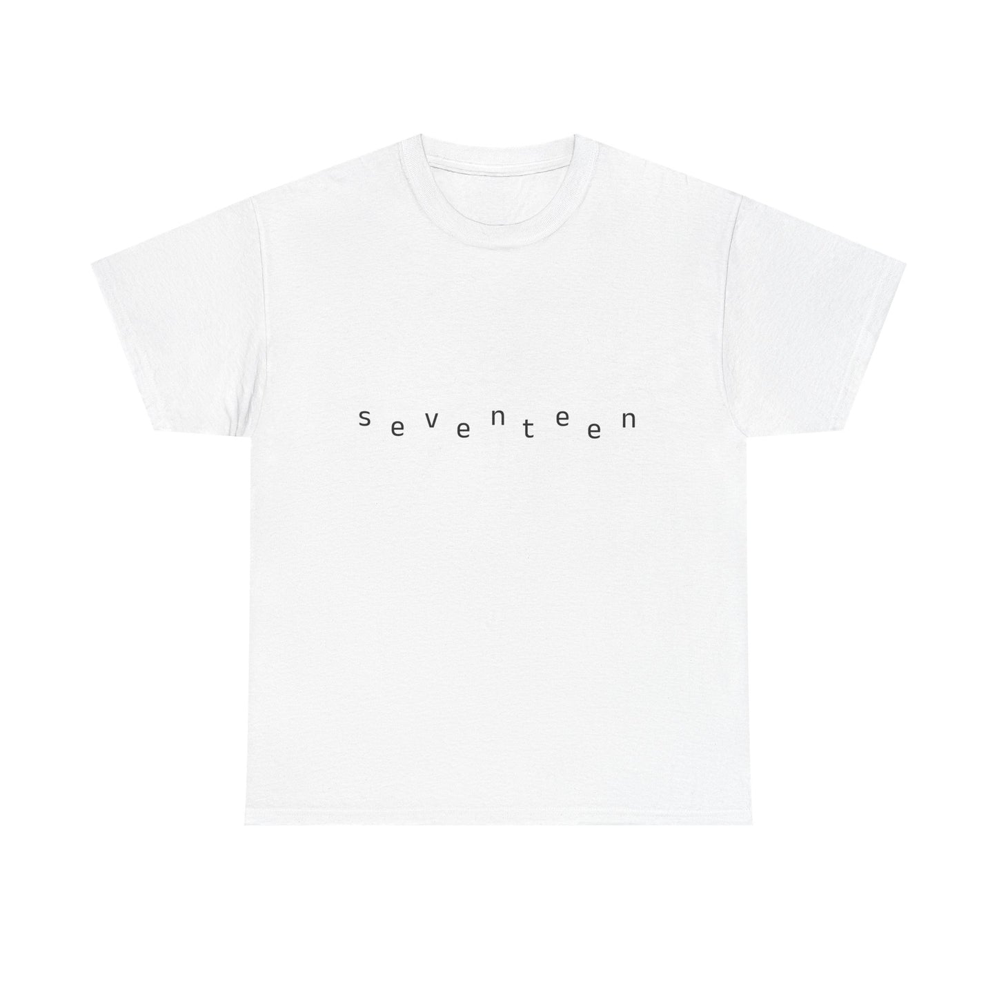 Minimal White Orbit Unisex Heavy Cotton Tee - snazzymerch