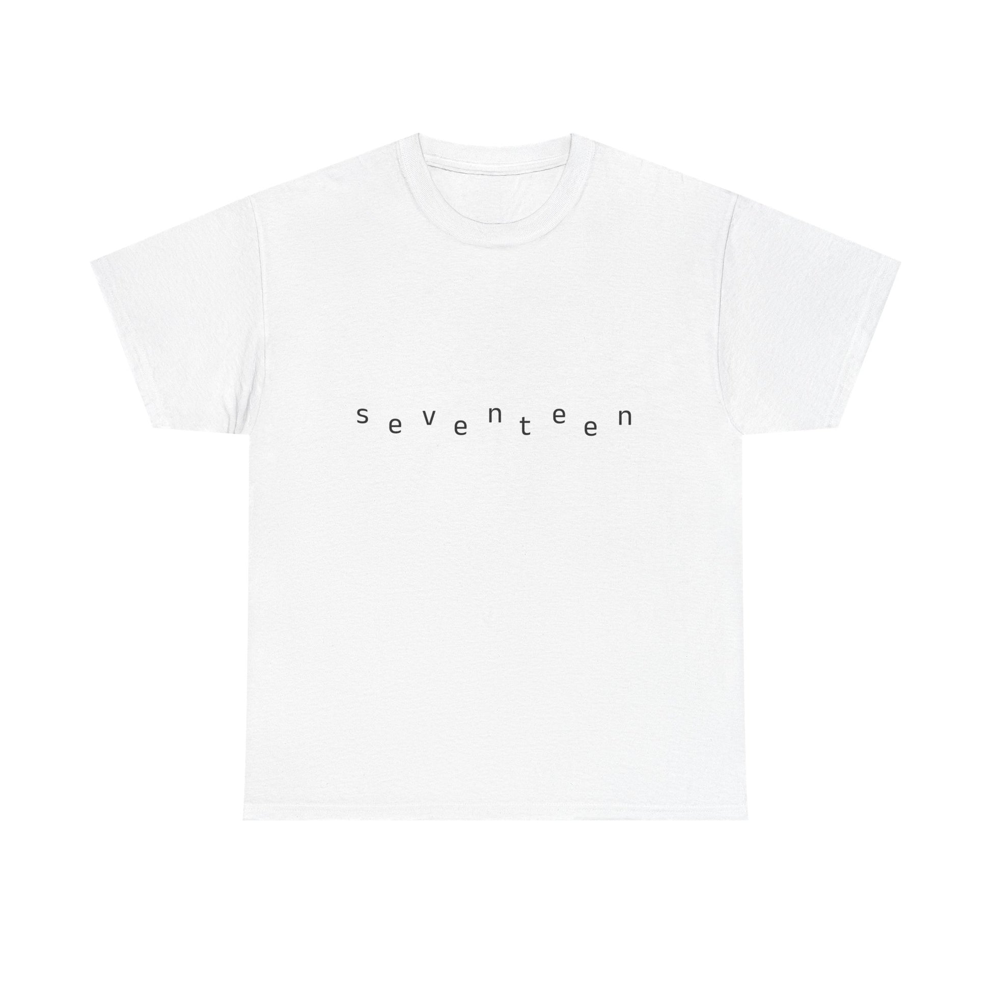 Minimal White Orbit Unisex Heavy Cotton Tee - snazzymerch