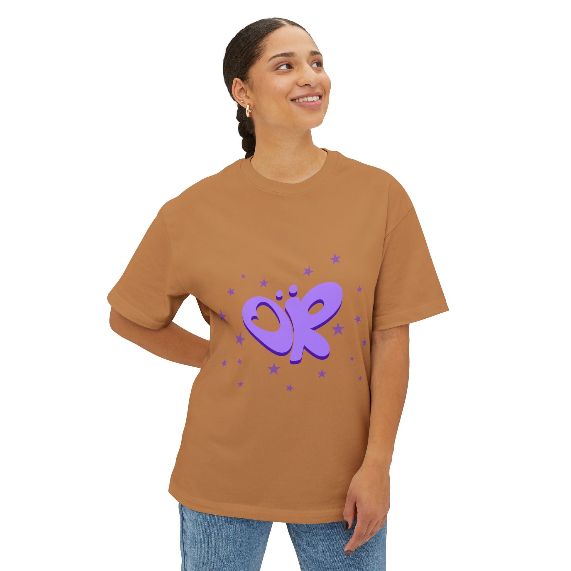 OR Graffiti Starburst-Oversized Tee Printify